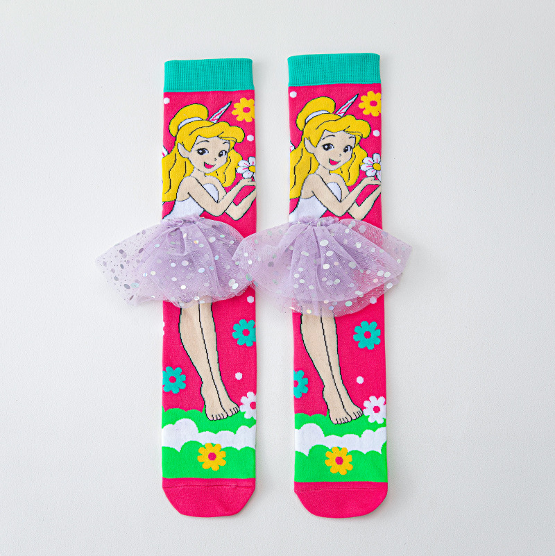 Baby Sock Oximeter - Meias até o joelho para meninas,